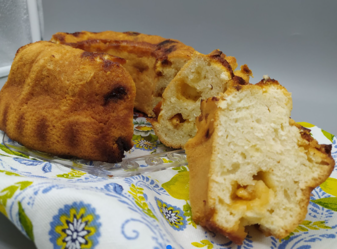 Ciambella agli agrumi e cioccolata