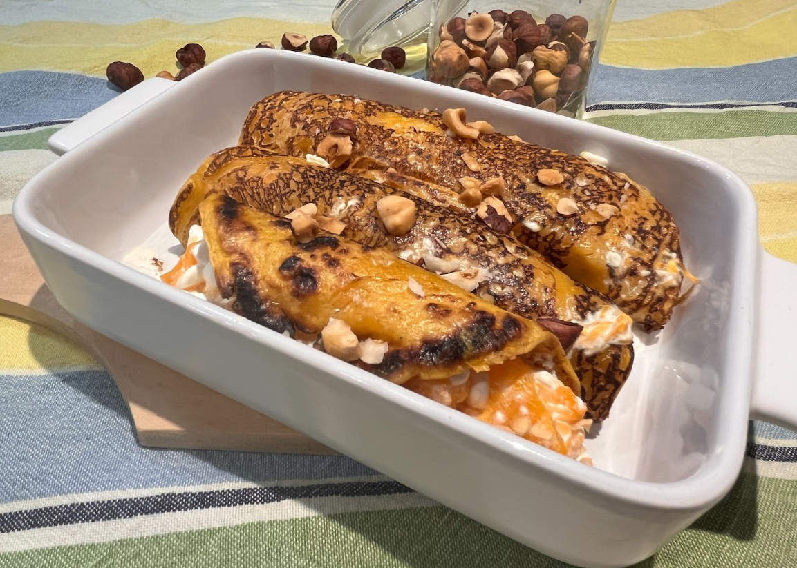 Crepes di zucca
