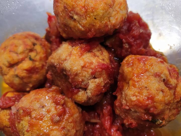 Polpette di pesce spada